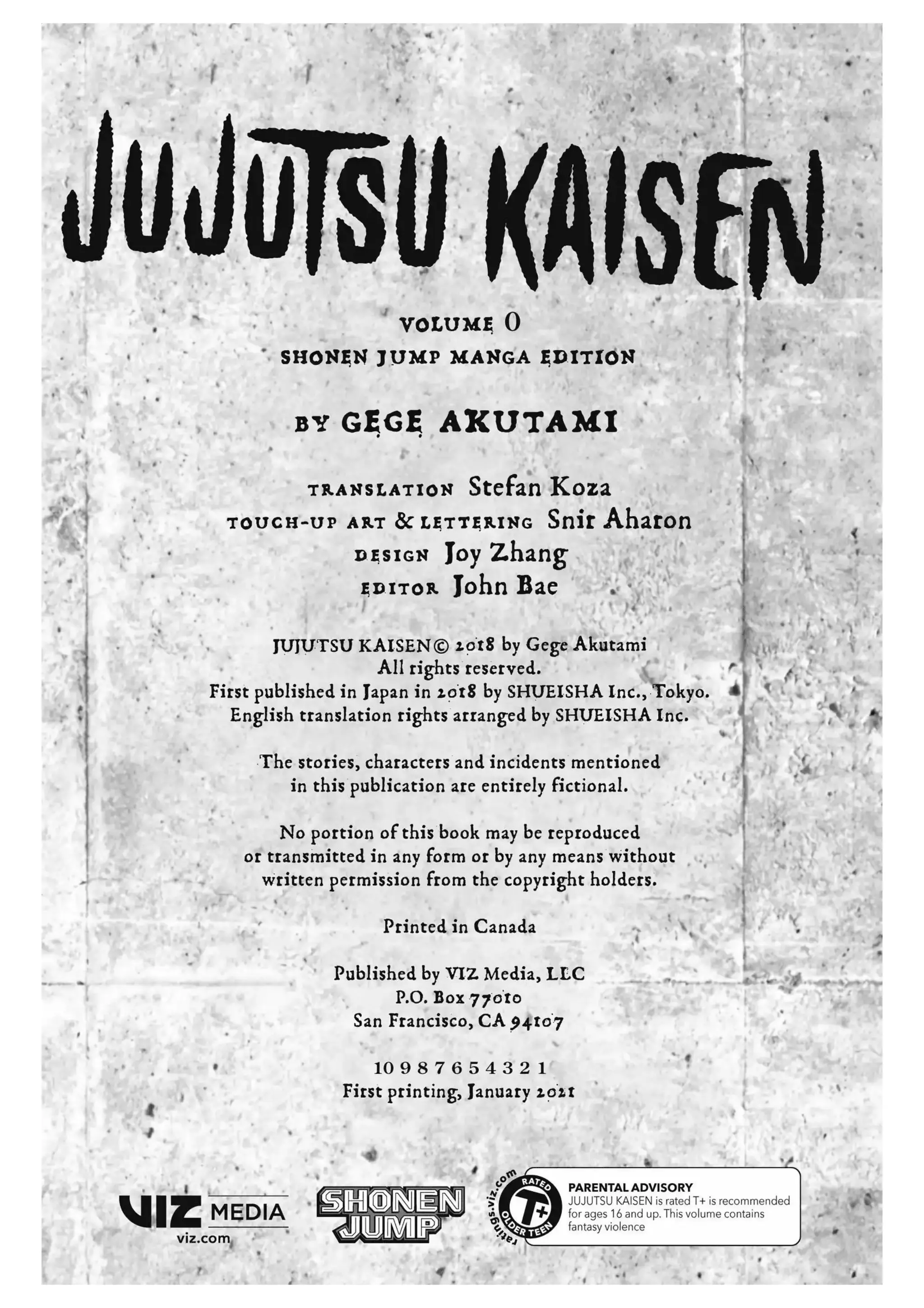 Read Jujutsu Kaisen Chapter-0-1 Page-003