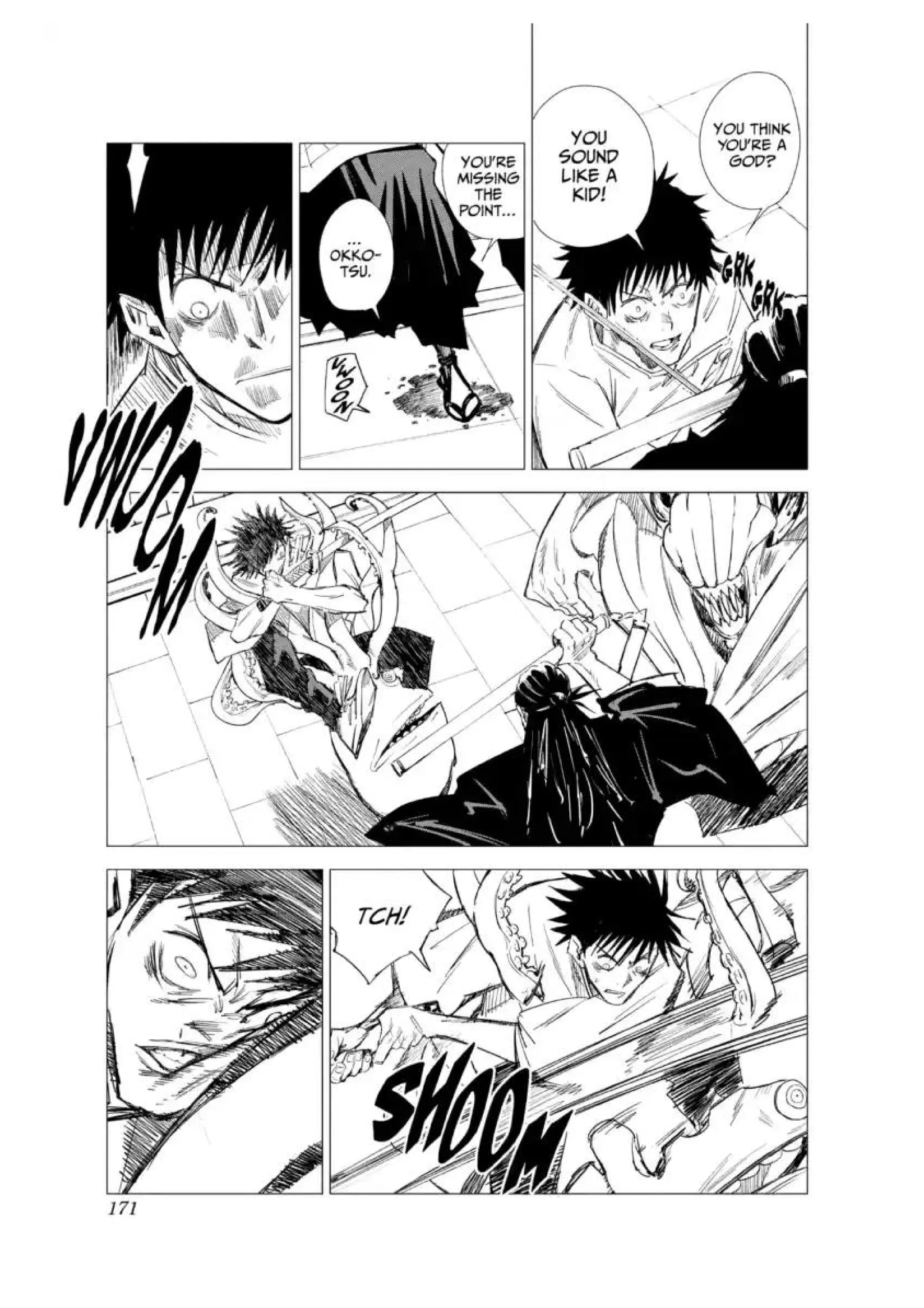 Read Jujutsu Kaisen Chapter-0-4 Page-163