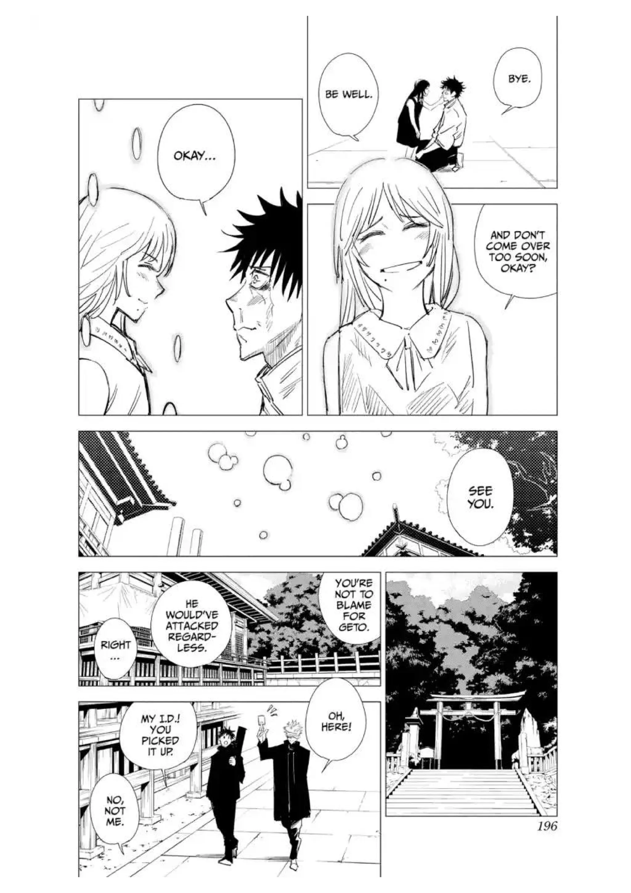 Read Jujutsu Kaisen Chapter-0-4 Page-188