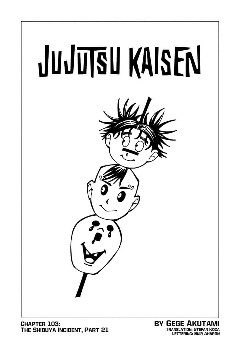 Read Jujutsu Kaisen Chapter-103 Page-001