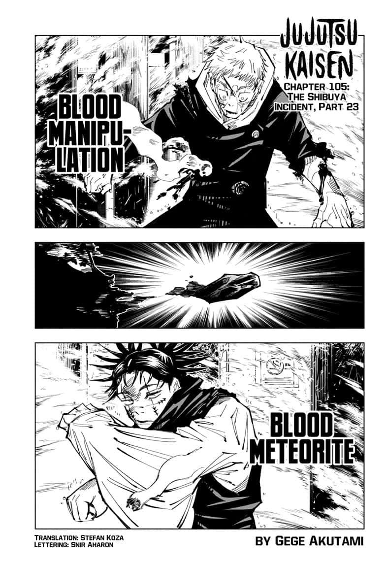 Read Jujutsu Kaisen Chapter-105 Page-001
