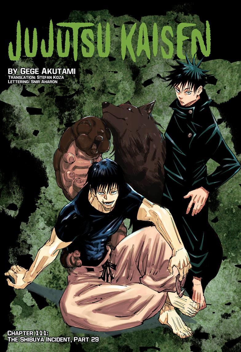 Read Jujutsu Kaisen Chapter-111 Page-001