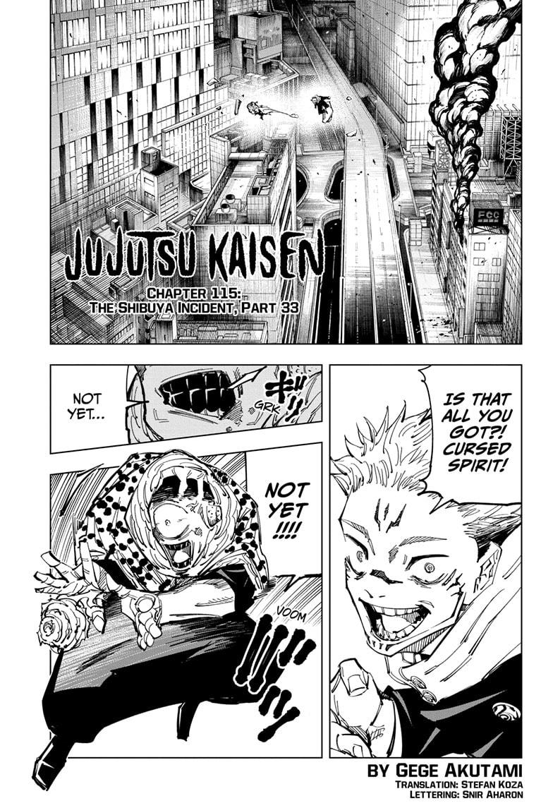 Read Jujutsu Kaisen Chapter-115 Page-001