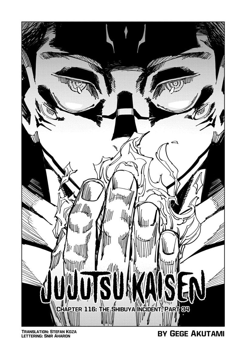 Read Jujutsu Kaisen Chapter-116 Page-001