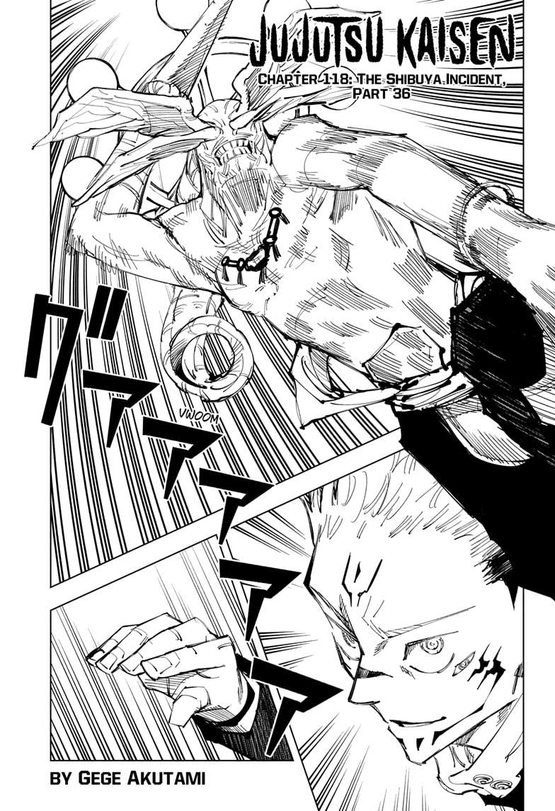 Read Jujutsu Kaisen Chapter-118 Page-001