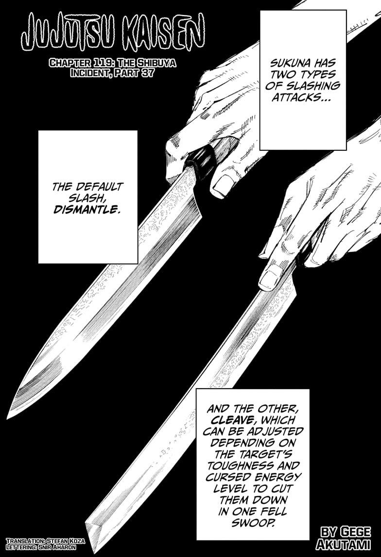 Read Jujutsu Kaisen Chapter-119 Page-001