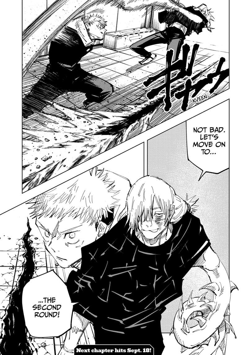 Read Jujutsu Kaisen Chapter-121 Page-018