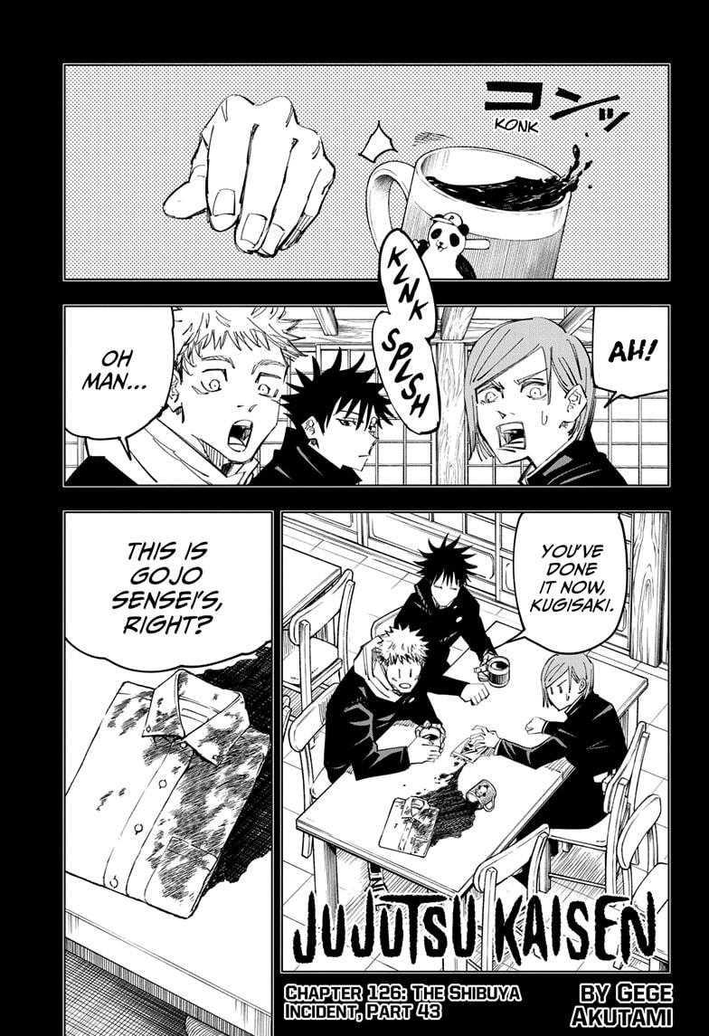 Read Jujutsu Kaisen Chapter-126 Page-001
