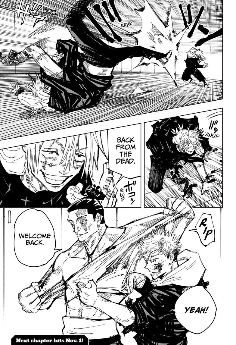 Read Jujutsu Kaisen Chapter-127 Page-021