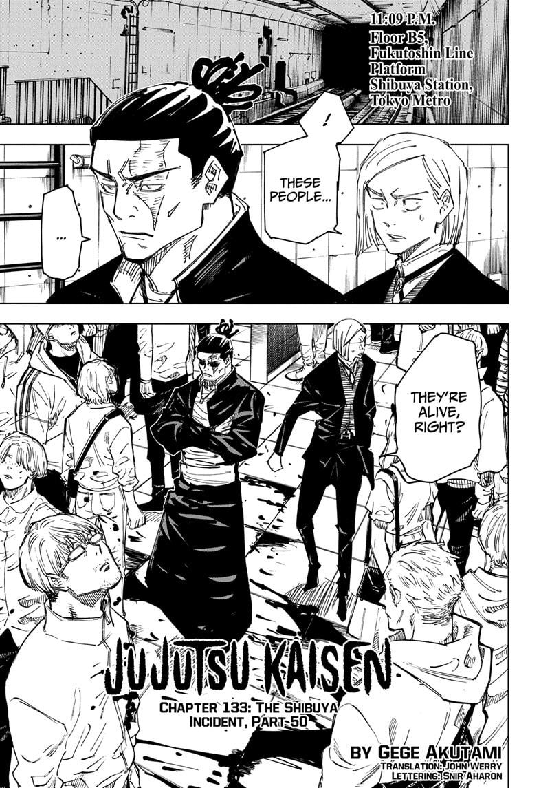 Read Jujutsu Kaisen Chapter-133 Page-001