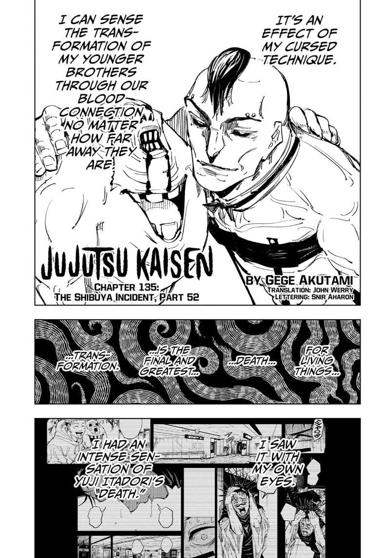 Read Jujutsu Kaisen Chapter-135 Page-001