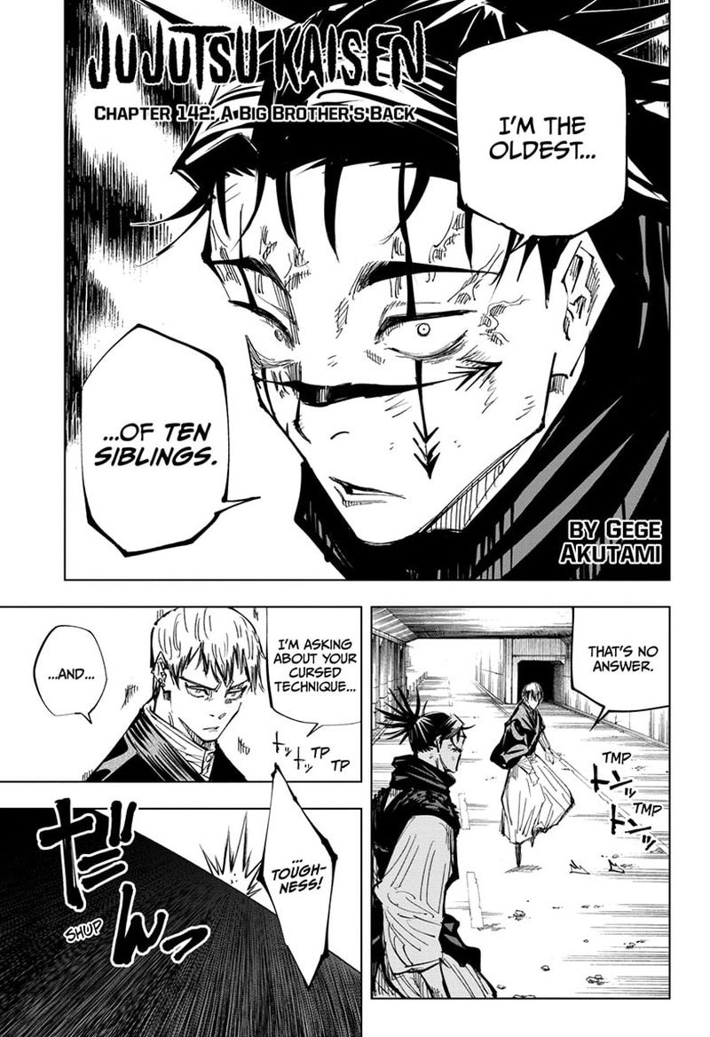 Read Jujutsu Kaisen Chapter-142 Page-001