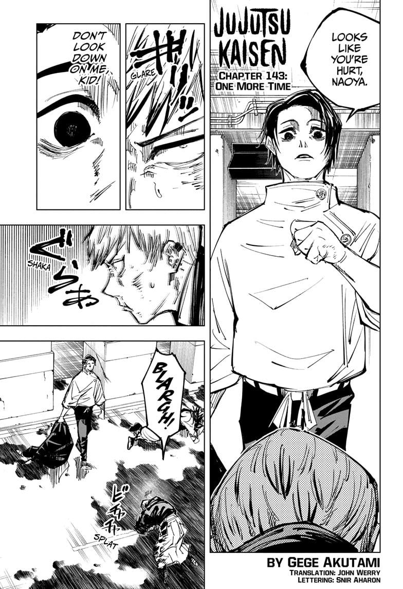 Read Jujutsu Kaisen Chapter-143 Page-001
