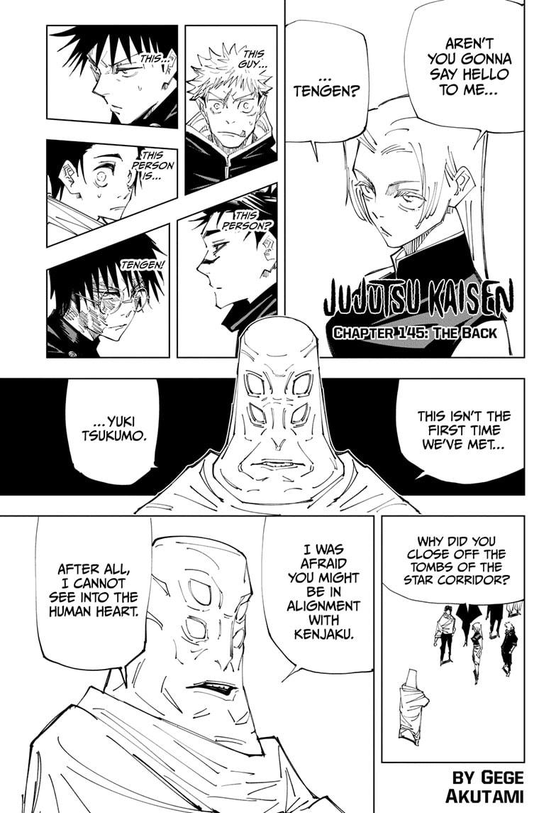 Read Jujutsu Kaisen Chapter-145 Page-001