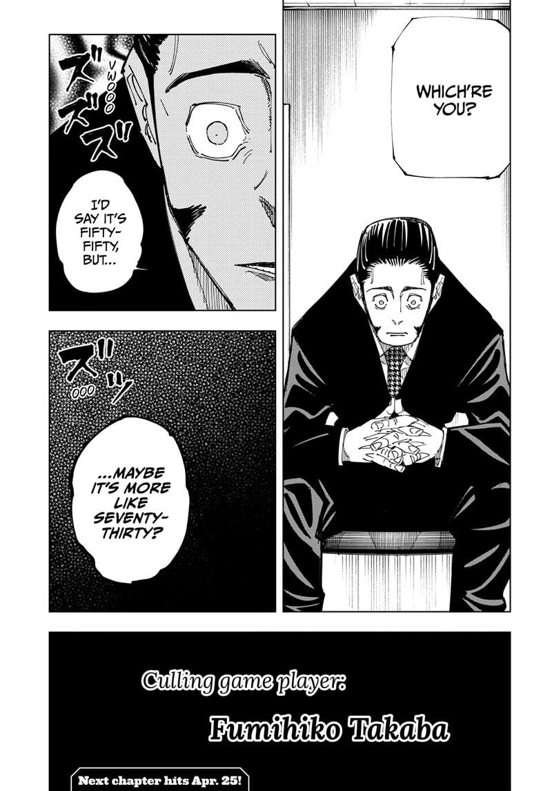Read Jujutsu Kaisen Chapter-146 Page-019
