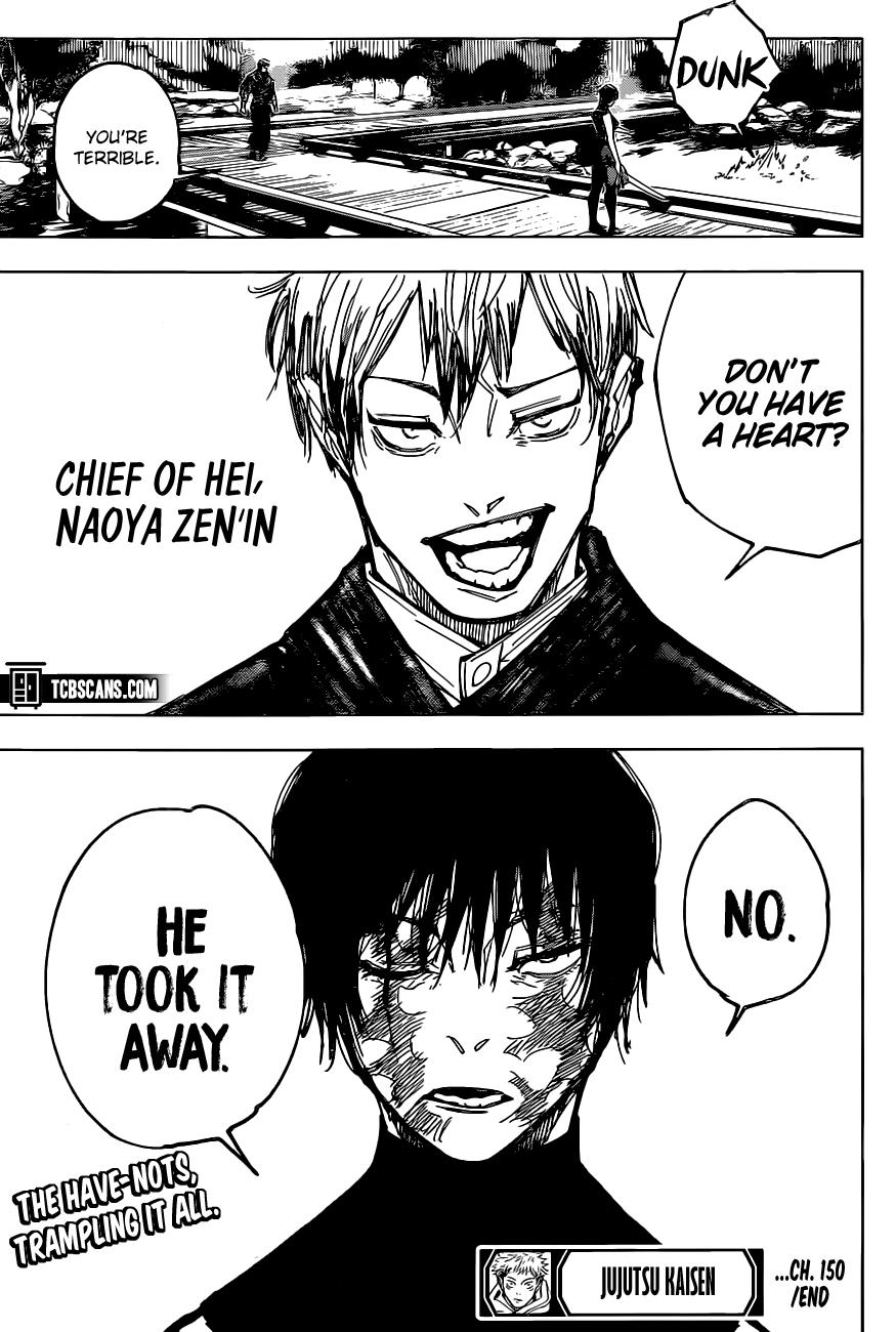 Read Jujutsu Kaisen Chapter-150 Page-022