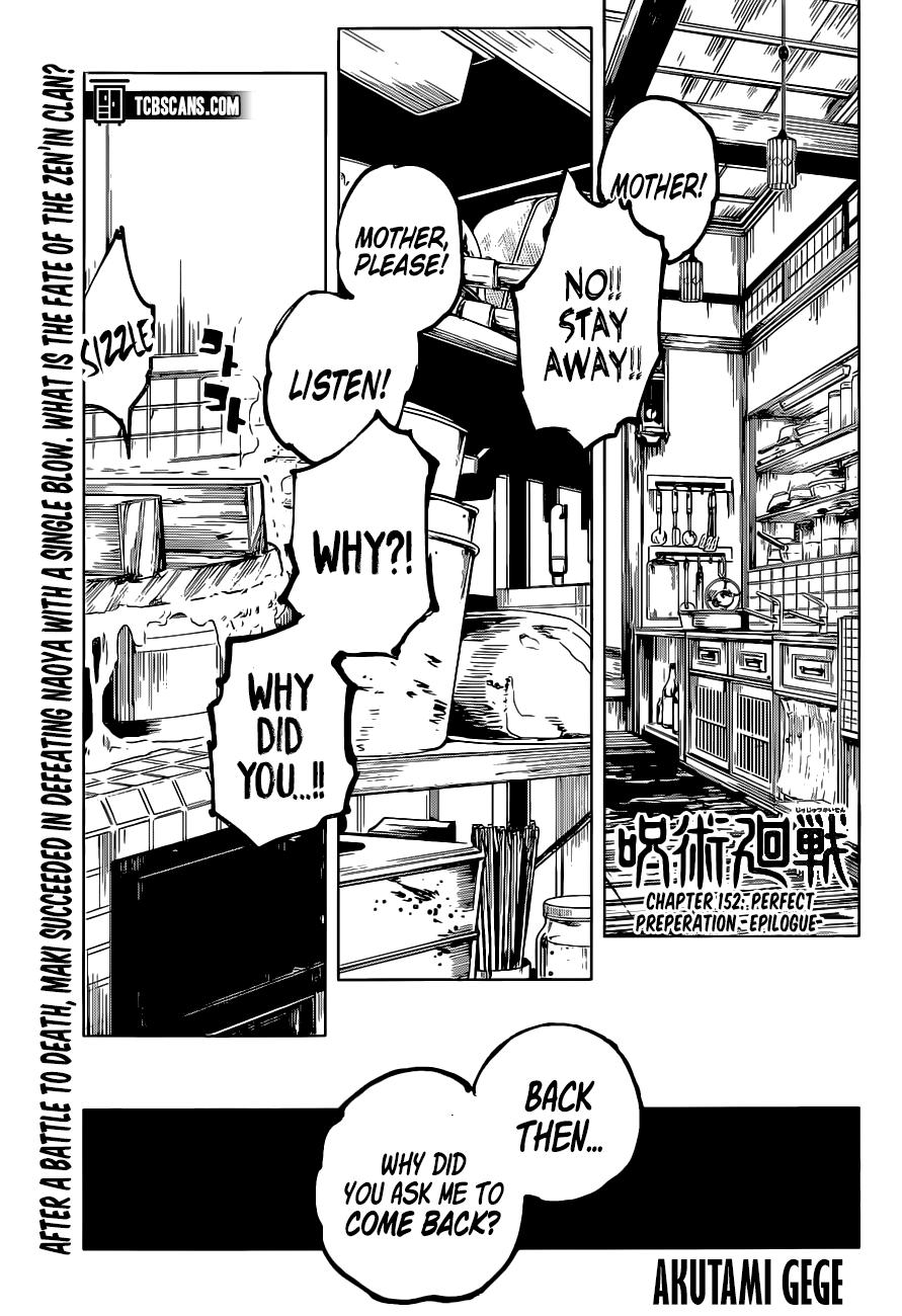 Read Jujutsu Kaisen Chapter-152 Page-001