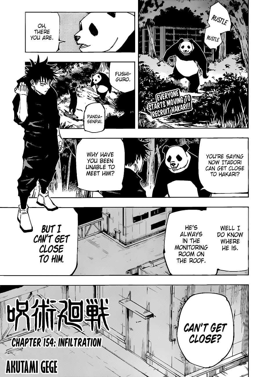 Read Jujutsu Kaisen Chapter-154 Page-001