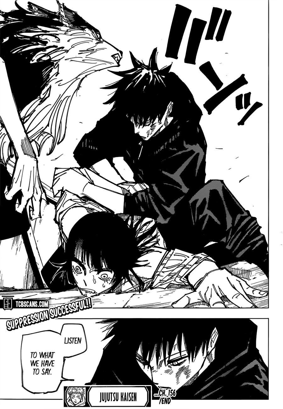Read Jujutsu Kaisen Chapter-156 Page-019