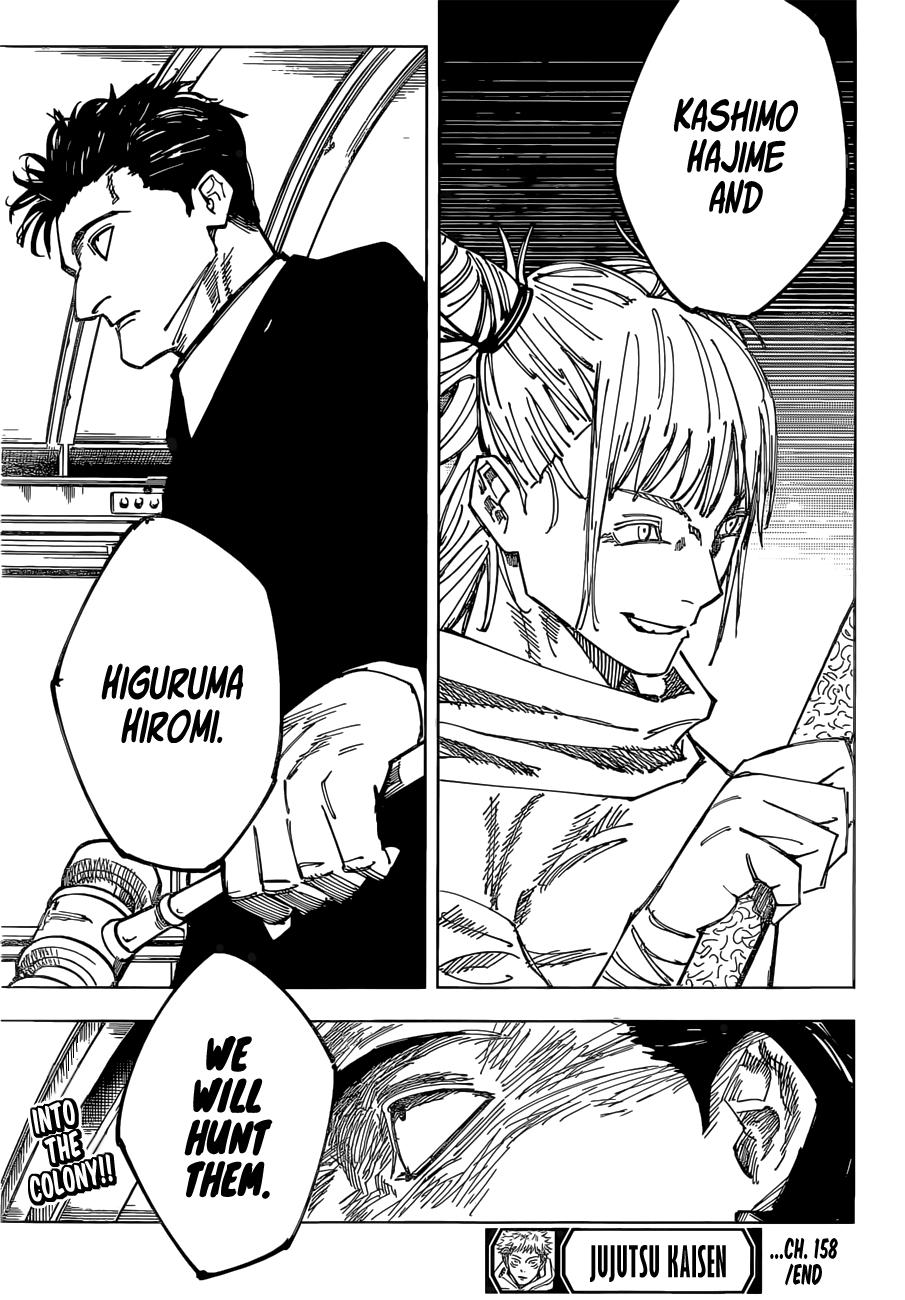 Read Jujutsu Kaisen Chapter-158 Page-020