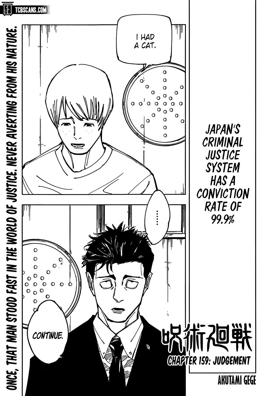Read Jujutsu Kaisen Chapter-159 Page-001