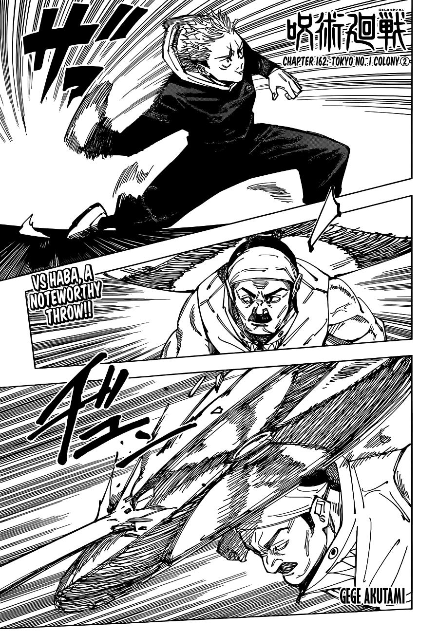 Read Jujutsu Kaisen Chapter-162 Page-001