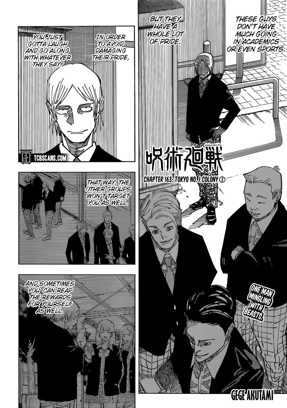 Read Jujutsu Kaisen Chapter-163 Page-003