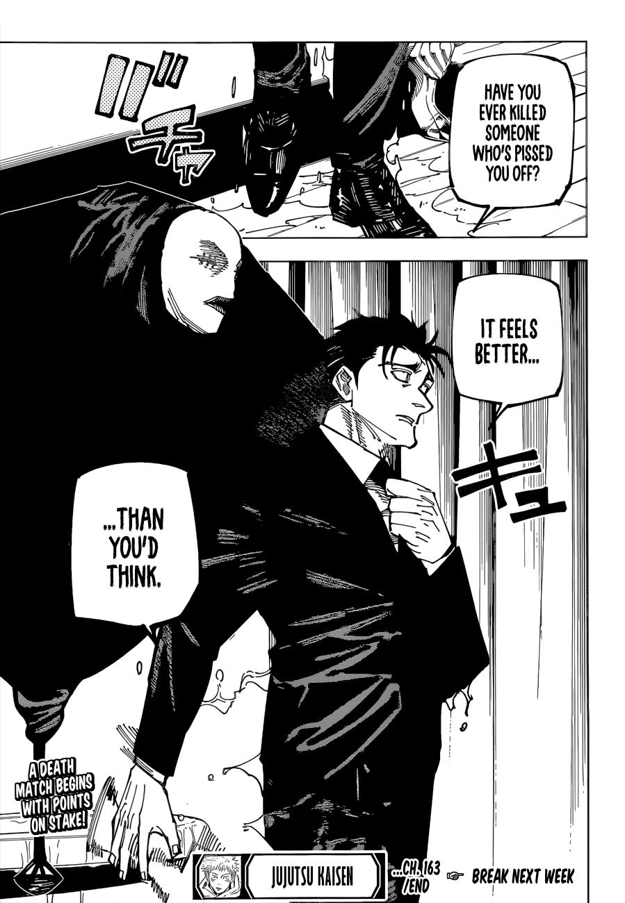 Read Jujutsu Kaisen Chapter-163 Page-019
