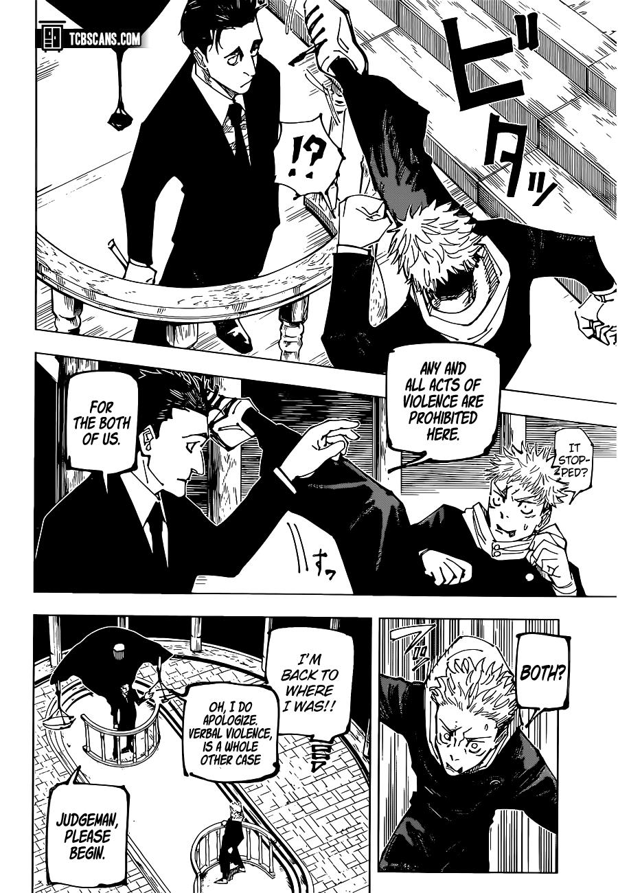 Read Jujutsu Kaisen Chapter-164 Page-004