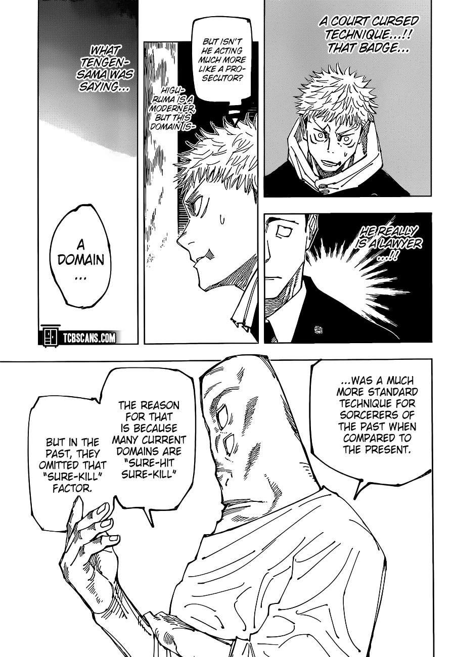 Read Jujutsu Kaisen Chapter-164 Page-007