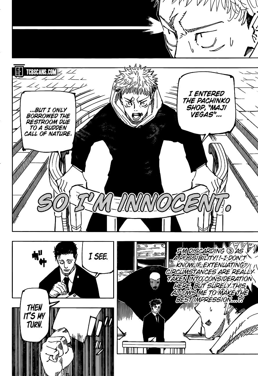 Read Jujutsu Kaisen Chapter-164 Page-012