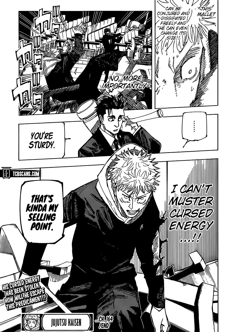 Read Jujutsu Kaisen Chapter-164 Page-019