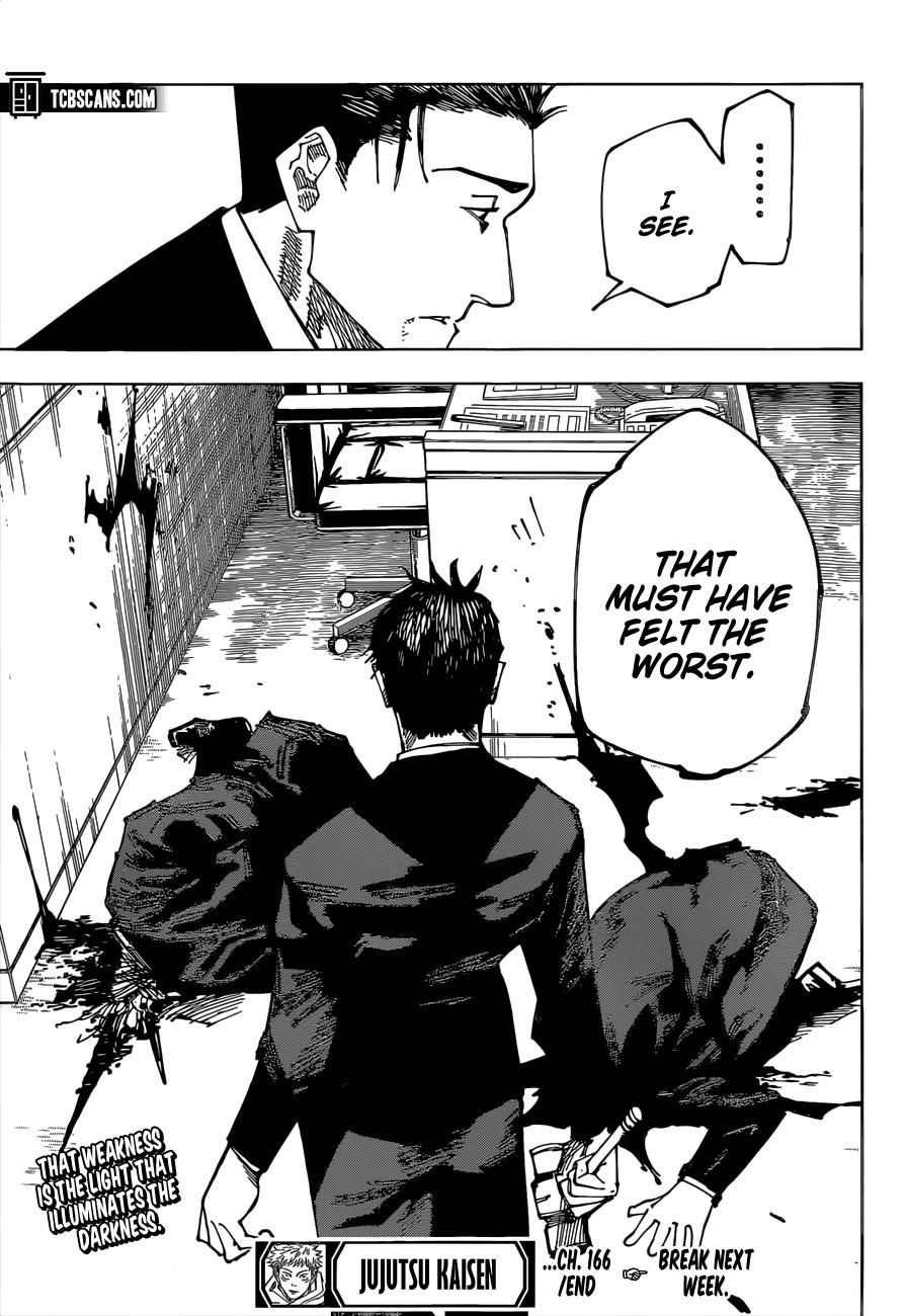 Read Jujutsu Kaisen Chapter-166 Page-020