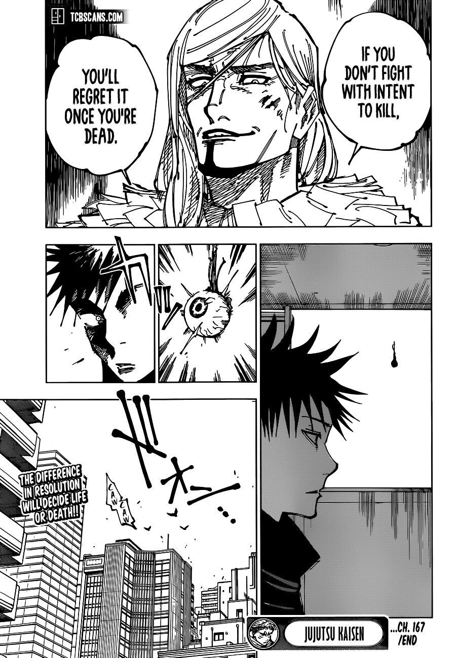 Read Jujutsu Kaisen Chapter-167 Page-020