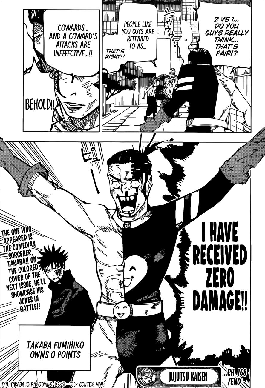 Read Jujutsu Kaisen Chapter-168 Page-023