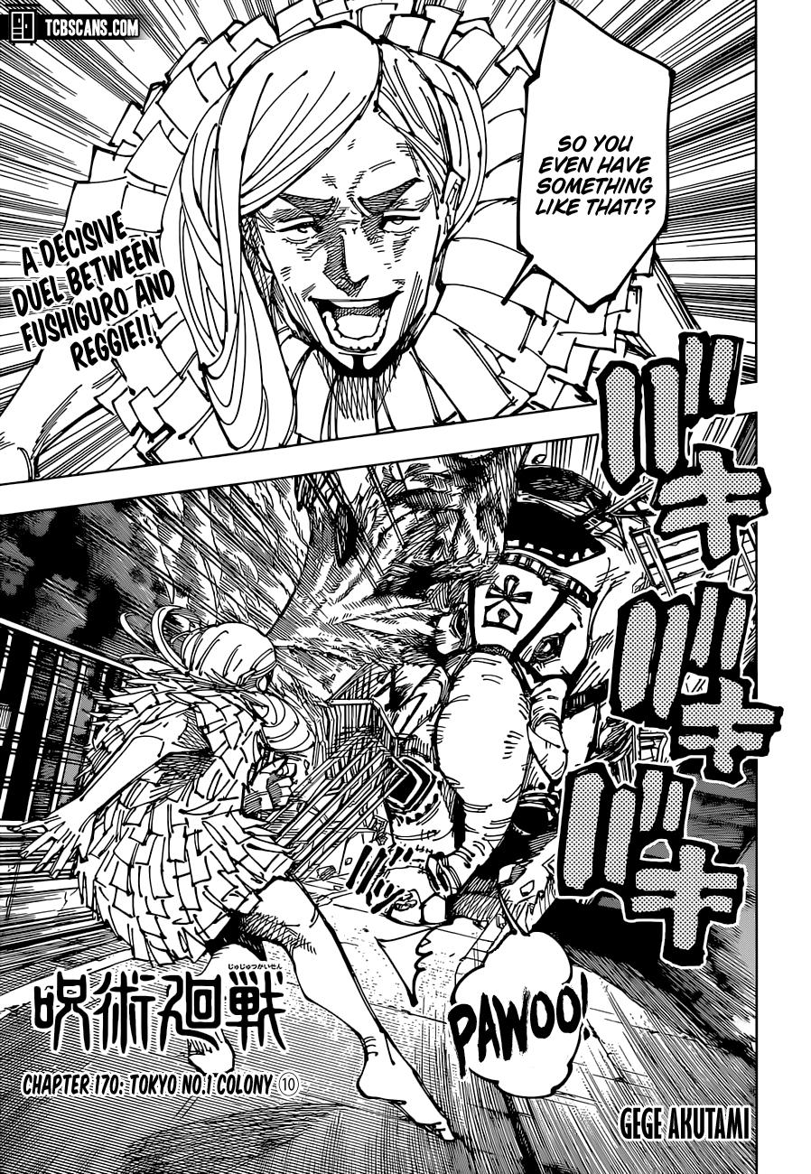 Read Jujutsu Kaisen Chapter-170 Page-003