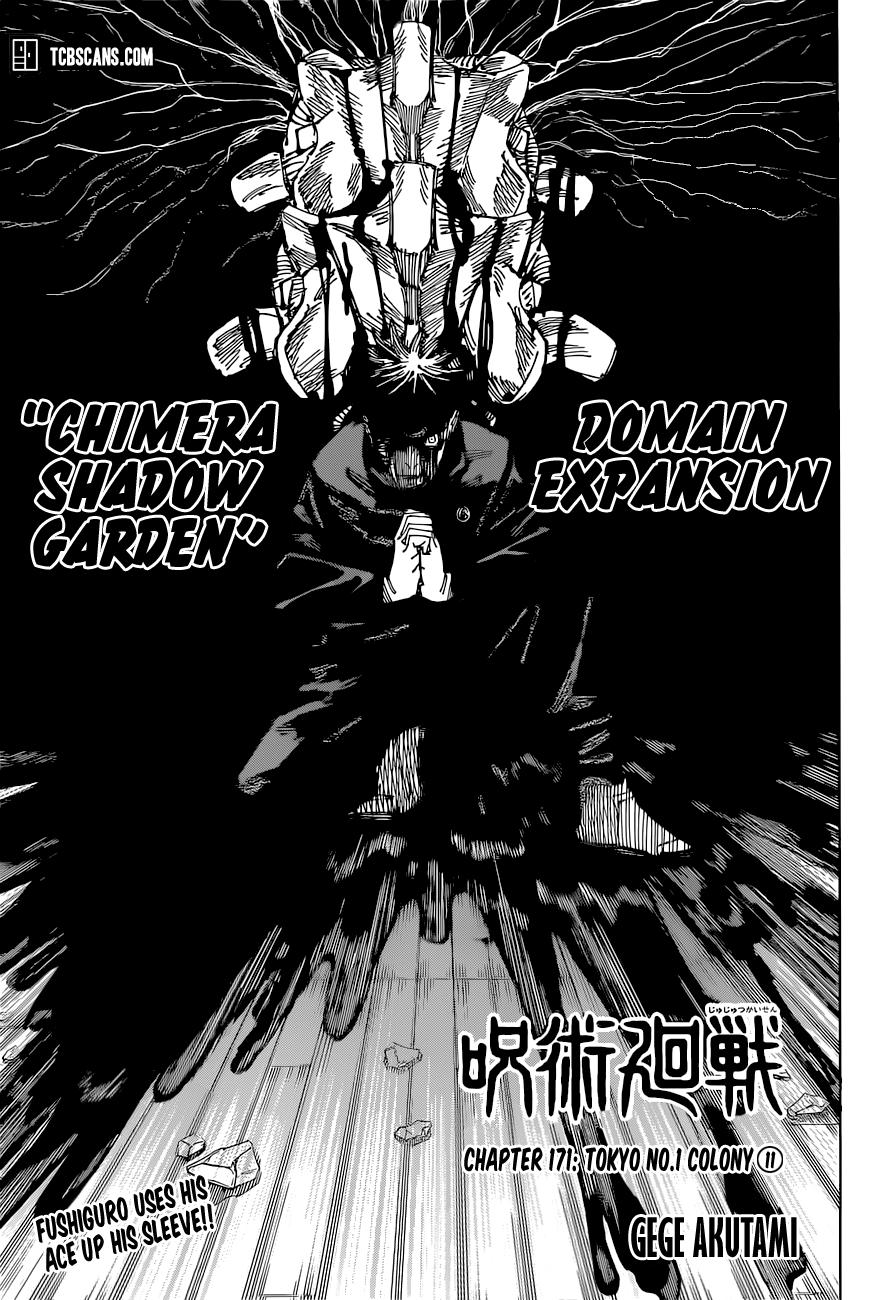 Read Jujutsu Kaisen Chapter-171 Page-001