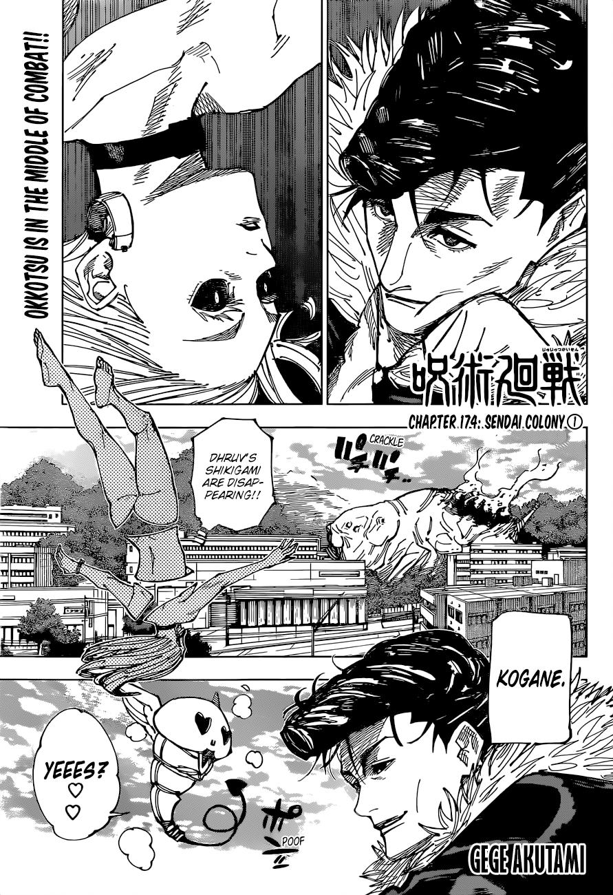 Read Jujutsu Kaisen Chapter-174 Page-001