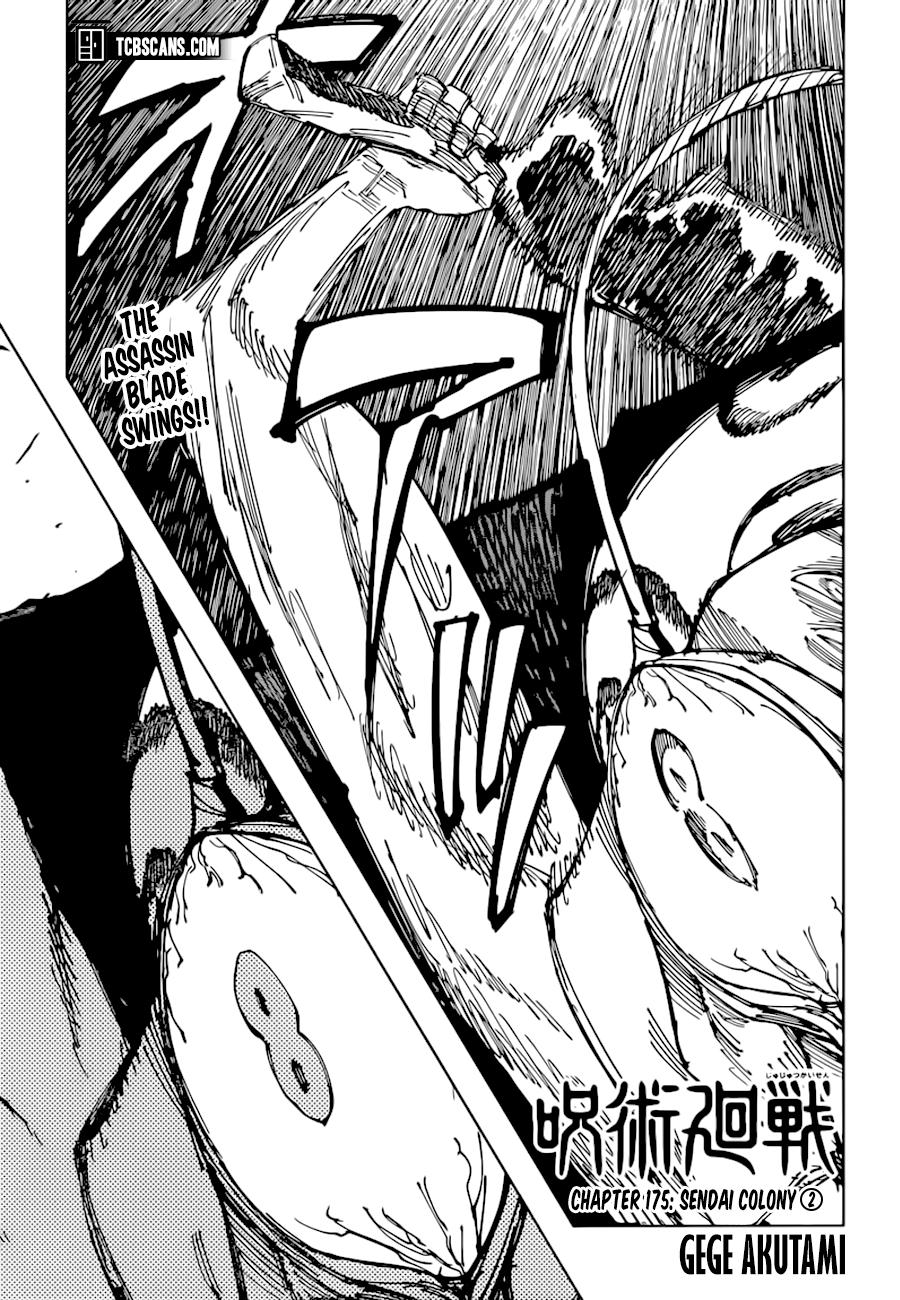Read Jujutsu Kaisen Chapter-175 Page-001