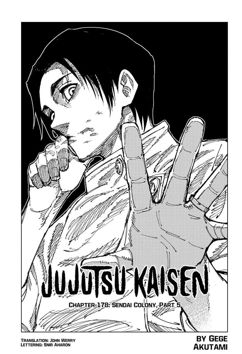 Read Jujutsu Kaisen Chapter-178 Page-001