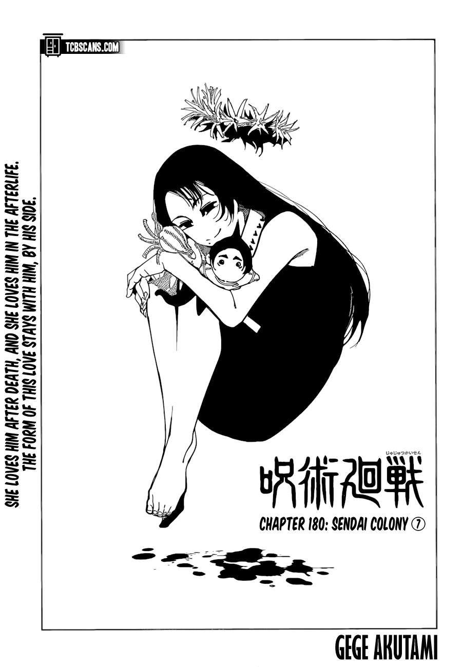 Read Jujutsu Kaisen Chapter-180 Page-001