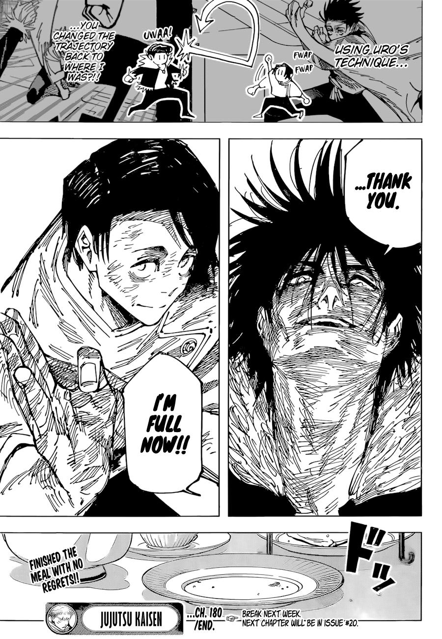 Read Jujutsu Kaisen Chapter-180 Page-017