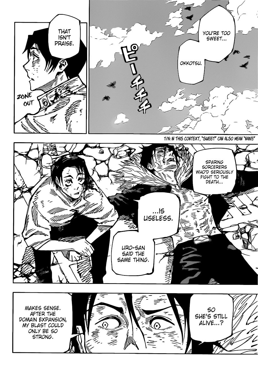 Read Jujutsu Kaisen Chapter-181 Page-006