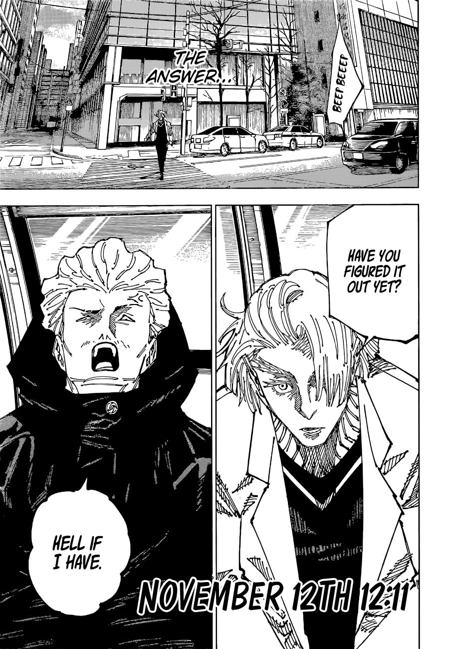 Read Jujutsu Kaisen Chapter-181 Page-017