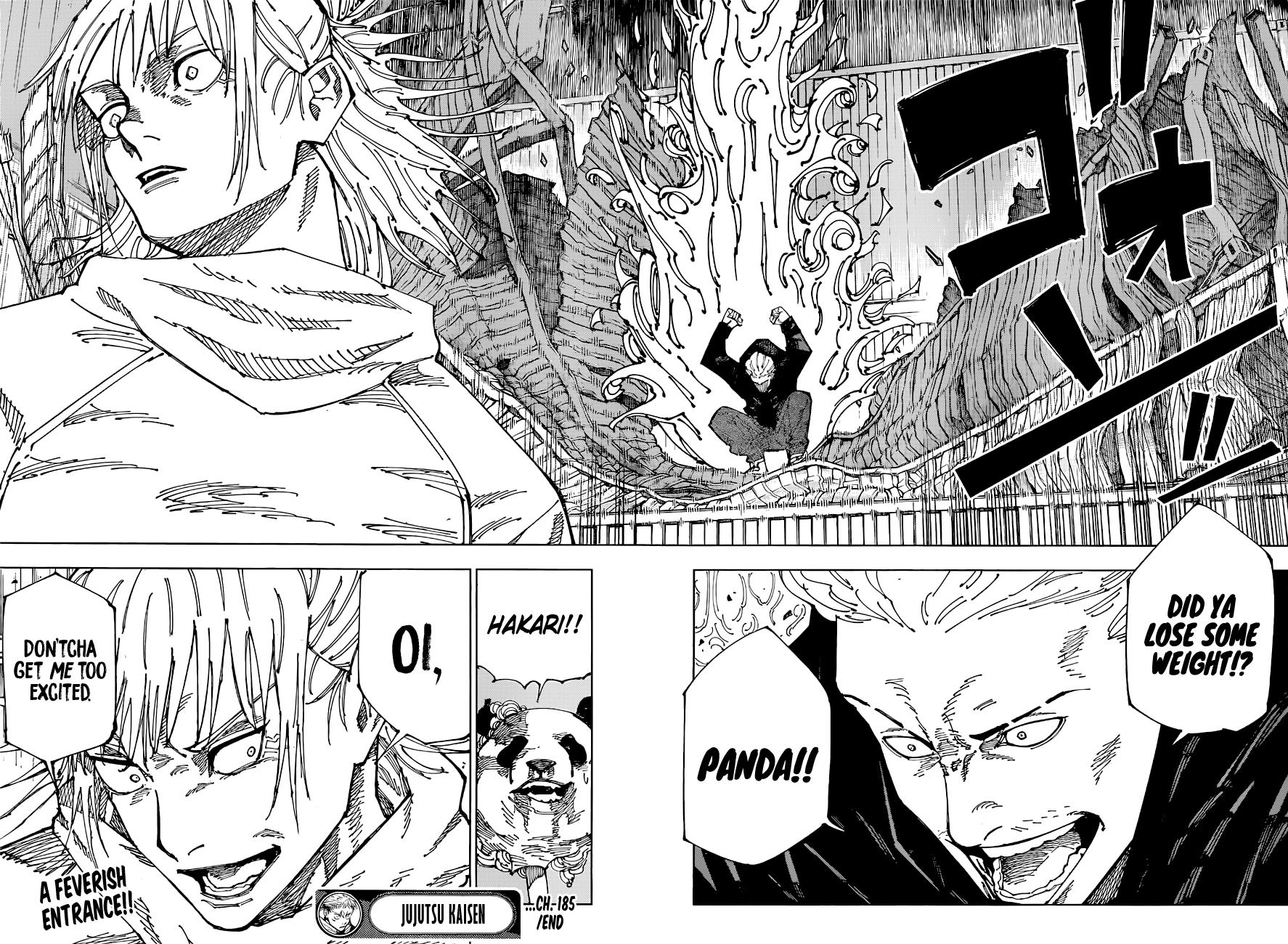 Read Jujutsu Kaisen Chapter-185 Page-018