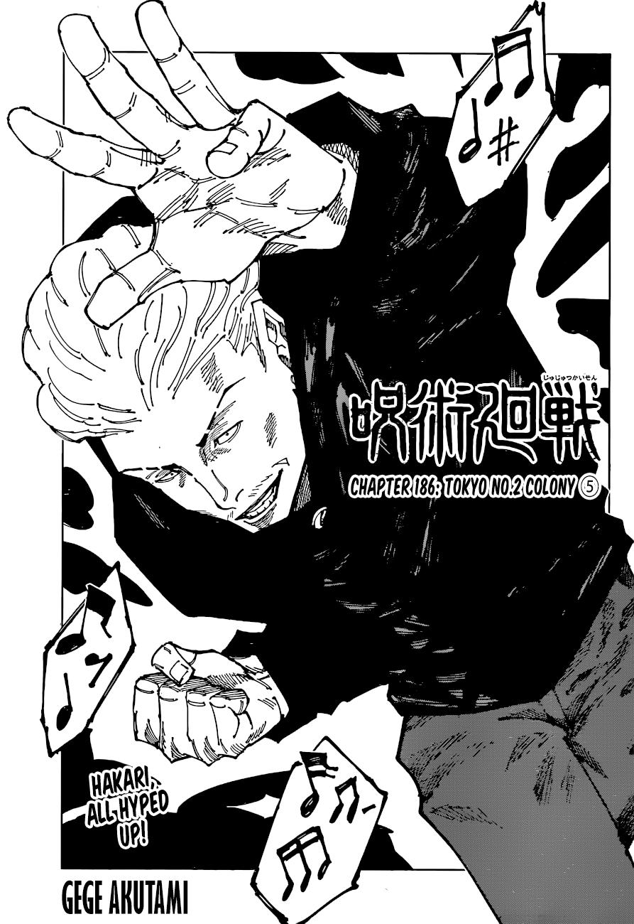 Read Jujutsu Kaisen Chapter-186 Page-001