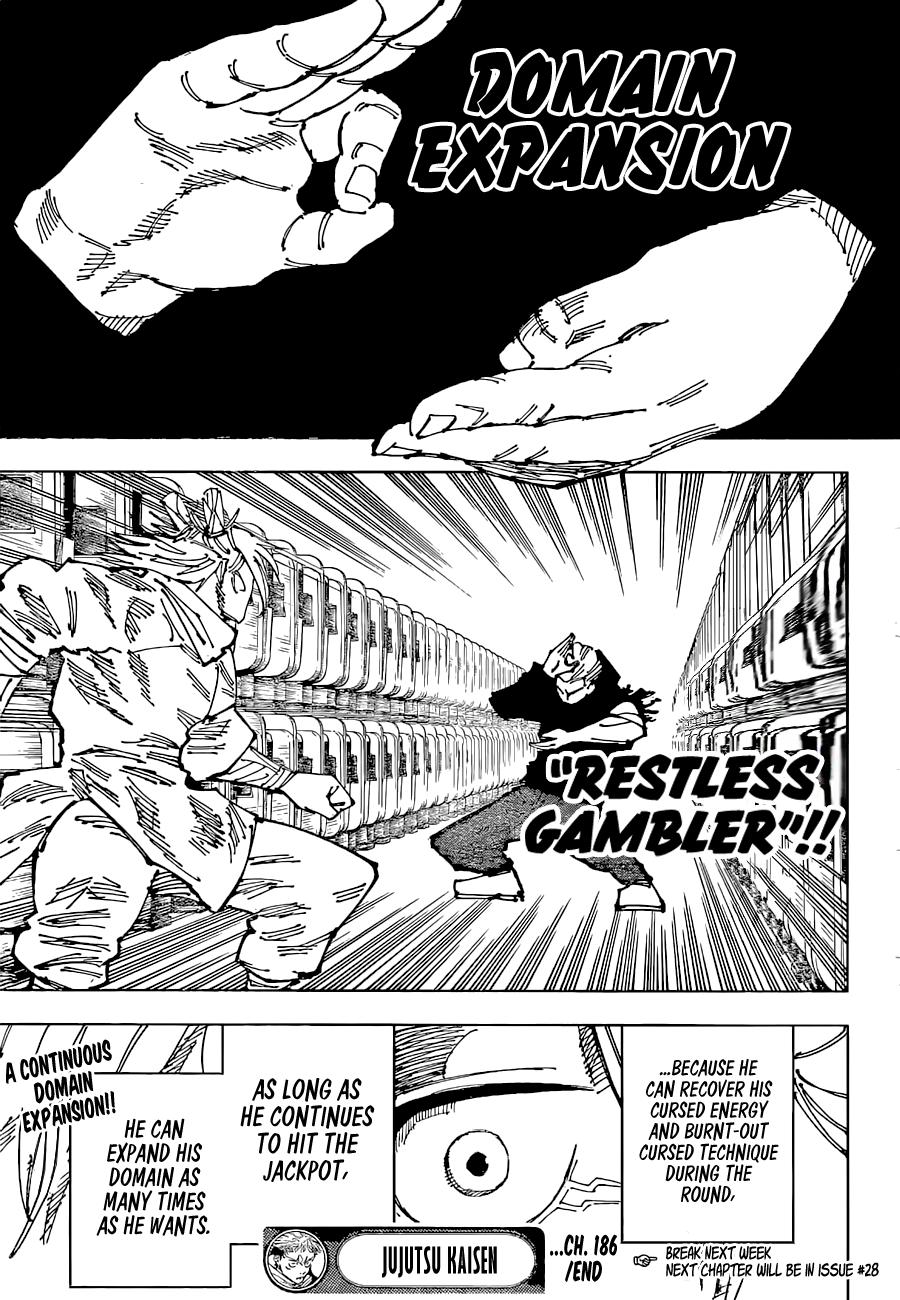 Read Jujutsu Kaisen Chapter-186 Page-018