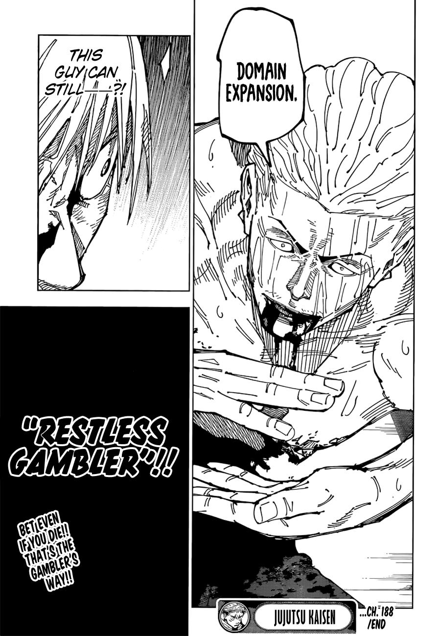 Read Jujutsu Kaisen Chapter-188 Page-017