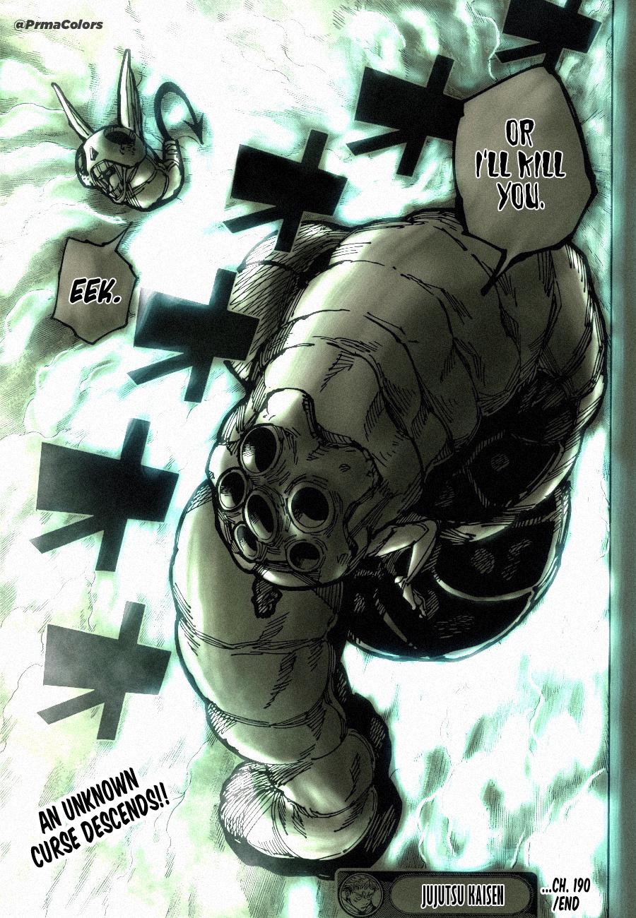 Read Jujutsu Kaisen Chapter-190 Page-023