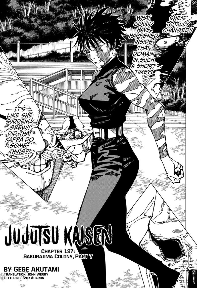 Read Jujutsu Kaisen Chapter-197 Page-001